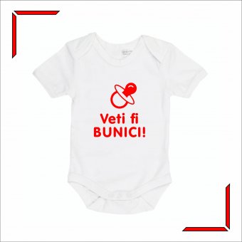 Body Personalizat - Veti fi bunici