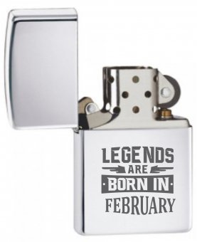 Bricheta personalizata-Legends are born in 