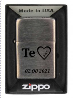 Bricheta Zippo Perzonalizata