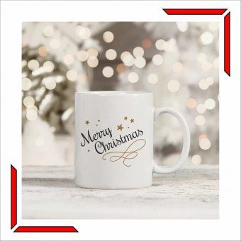 Cana personalizata - Merry Christmas 2