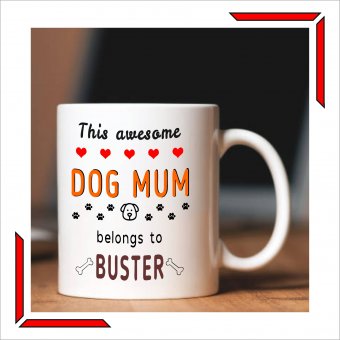 Cana personalizata - Awsome dog mum