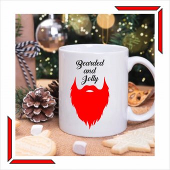 Cana personalizata-Bearded and jolly