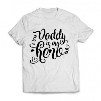 Tricou personalizat-Daddy is my hero