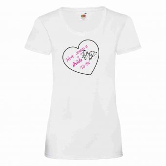 Tricou personalizat-Here comes a bride