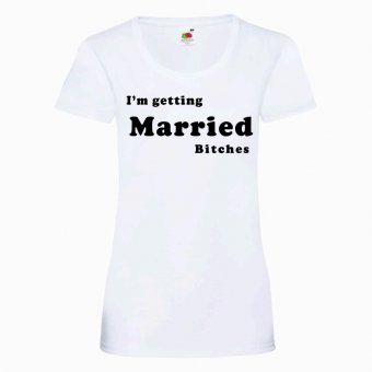 Tricou personalizat-I'm getting merried 2.0