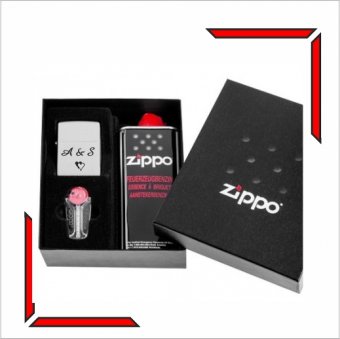 Set Cadou Zippo - Initiale 