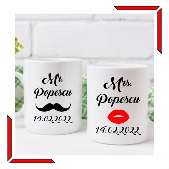 Set Cani Valentines - Mr. & Mrs. 