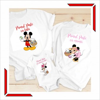  Set Tricouri familie Paste Minnie