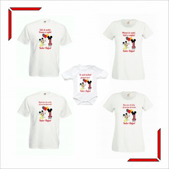 Set Tricouri Mot - Mickey 3