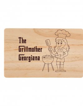 Tocator lemn personalizat-The grillmother