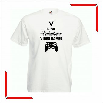 Tricou - V is for Video Games 