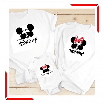 Tricou Familie -Mouse Family