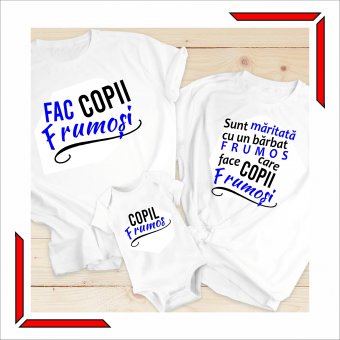 Tricou Familie  Personalizat-Copii frumosi