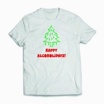 Tricou personalizat Happy Alcoholicdays!