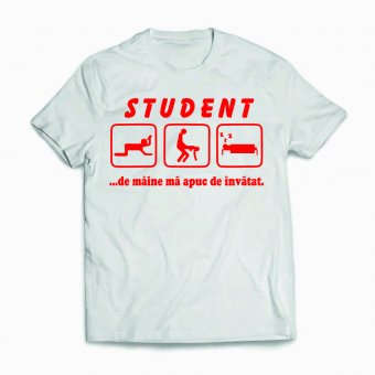 Tricou personalizat Student