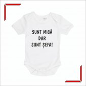 Body personalizat Bebelusi - Sunt mic dar sunt seful/sefa