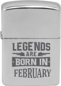 Bricheta personalizata-Legends are born in 