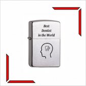 Bricheta Zippo personalizata - Dentist