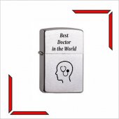 Bricheta Zippo personalizata - Doctor