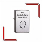 Bricheta Zippo personalizata-Fotbalist