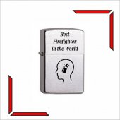 Bricheta Zippo personalizata - Pompier