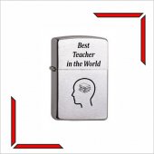 Bricheta Zippo personalizata - Profesor