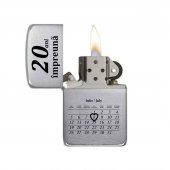 Bricheta Zippo Perzonalizata-20 ani impreuna