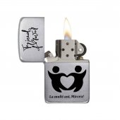 Bricheta Zippo Perzonalizata - Friends forever