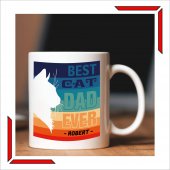 Cana personalizata - Best cat dad