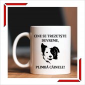 Cana personalizata - Cine se trezeste devreme