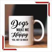 Cana personalizata - Dogs make me happy