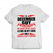 Tricou personalizat-I'm a december guy