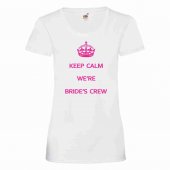 Tricou personalizat-Keep calm we are bride s crew