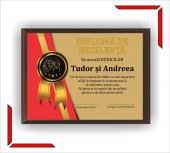 Placheta personalizata Premium - aniversare firma