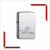 Set Cadou Zippo - Stiu ce ai facut asta vara...