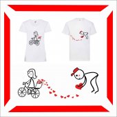 Set Tricou Personalizat- cuplu Hearts