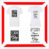  Set Tricou Personalizat- I'm lost