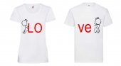 Set Tricou Personalizat- cuplu Love