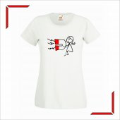 Set Tricou Personalizat- Cuplu, magnet si inima