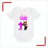 Set tricouri personalizate mot - Baby Boss Girl 