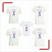 Set tricouri personalizate -Motat/a de un an Jungla 7