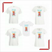 Set tricouri personalizate -Motat/a de un an Jungla 8