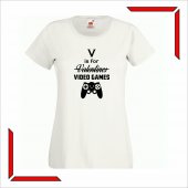 Tricou - V is for Video Games 