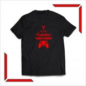 Tricou - V is for Video Games 