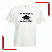 Tricou absolvire - Am absolvit, acum ce fac?