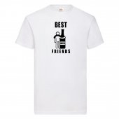 Tricou bere personalizat-Best friends