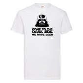 Tricou bere personalizat-Come to the darkside