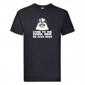 Tricou bere personalizat-Come to the darkside