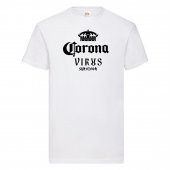 Tricou bere personalizat-Corona virus survivor