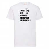 Tricou bere personalizat-I make beer disappear